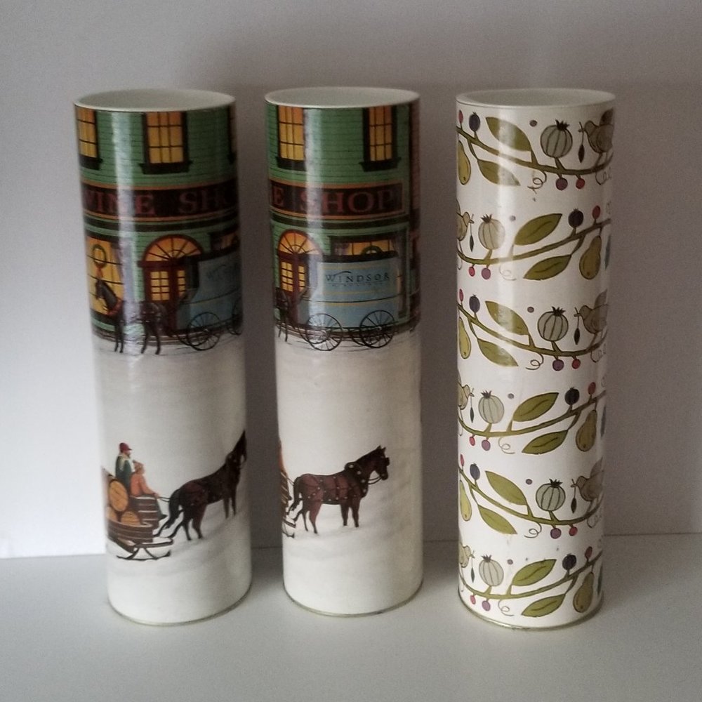 🆕 MAILING TUBES (3) 12.5" Tall x 3.5" Diameter